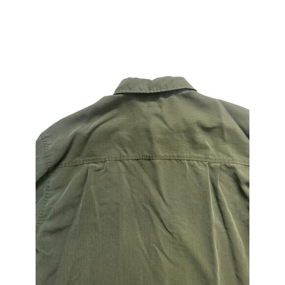 REI Men's Green Button Down Long Sleeve Shirt size Large - Picture 6 of 6